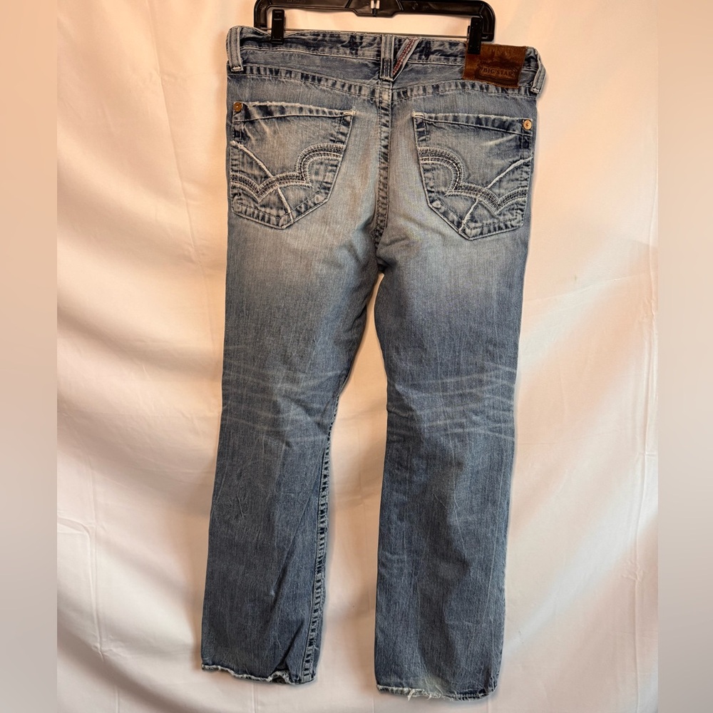 Big Star Men's Light Blue pioneer Straight Jeans
